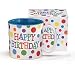 Multi-Color Polka Dot "Happy Birthday" Coffee Gift Mug