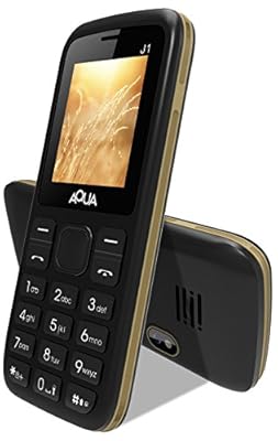 Aqua J1 - Dual SIM Basic Mobile Phone - Black