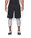 Under Armour Men's HeatGear Armour Printed Compression Leggings, Steel (036)/Black, Large
