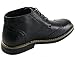 Alpine Swiss Men's Geneva Ankle Boots Brogue Medallion Wing Tips