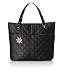 Black Quilted Nylon Tote By Mary Kay