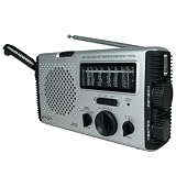 Eton Grundig FR350-SILVER Self-Powered Water-Resistant AM/FM/Shortwave Radio