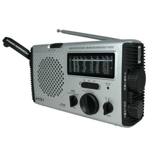 Buy Eton Grundig FR350-SILVER Self-Powered Water-Resistant AM FM Shortwave Radio by Eton now!