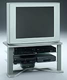Universal Collection Silver Finish TV Stand Video Base