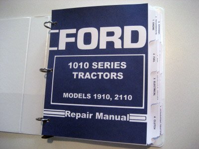 Ford 1910, 2110 Tractor Service Manual, by Ford Motor Company