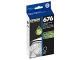 Epson DURABrite Ultra 676 Inkjet Cartridge (Black) (T676XL120)