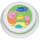 from Randalf Peppa Pig Sugar Cake Topper Plaque 114mm