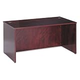 Rectangular Desk Shell, Rich Wood Veneer, Mahogany, 60w x 30d x 29h (BSXBW2103NN)