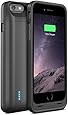 iPhone 6 Battery Case - UNU DX Protective iPhone 6 Charging Case (4.7 Inches) MFI Certified 3000mAh Portable Charger for iPhone 6 - Matte Black