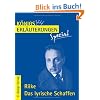 K�nigs Erl�uterungen Spezial: Rilke. Das lyrische Schaffen - Interpretationen zu den wichtigsten Gedichten