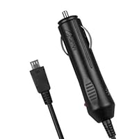 Asmyna ASMOTV9PC Micro USB Car Charger for Samsung Galaxy S3 - 1 Pack - Retail Packaging - Black