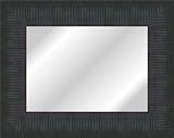 Mirror Frame Antique Black w/ Fluted Panel 3