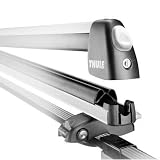 Thule Universal Flat Top 6pr Fat Skis with Locks Roof Rack Bars