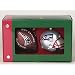 Scottish Christmas New England Patriots Helmet and Football Ornaments
