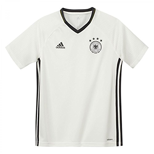 adidas Kinder DFB Trainingstrikot EM 2016 off white 140