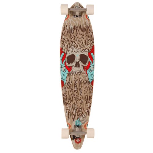Flying Wheels Longboard DZO 43\'\' Gun Series, braun, 43\'\' x 10\'\', 282553 Preisvergleich