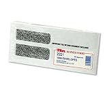41vGJF7KDeL. SL160  TOPS BUSINESS FORMS / TOP2221 / Double Window Tax Form Envelopes for 1099 Interest Forms,8 3/8x3 7/8,24/pk / Sold as 1 PK