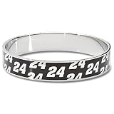 Ladies Driver Number 24 Jeff Gordon Enamel Nascar Bracelet - New
