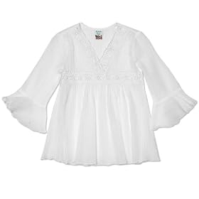 The Children's Place Baby-Girls White Crochet Tunic