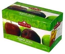"APPLE JAZZ" (Black Tea) "HYSON", 25 Teabags in Cardboard Carton 37.5g. Ceylon