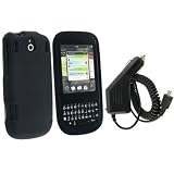 Black Silicone Skin Case for Palm Pixi Car Charger