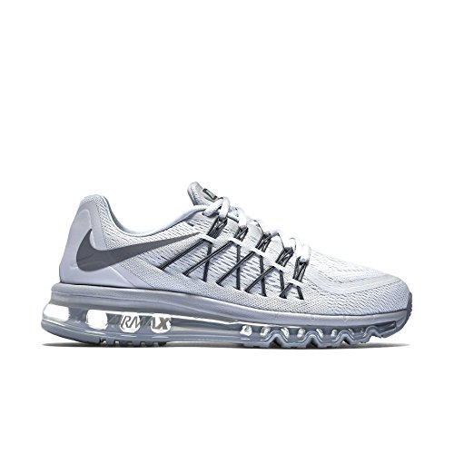 Nike Women's Air Max 2015 Running Shoes, Pure Platinum/Cool Grey-White