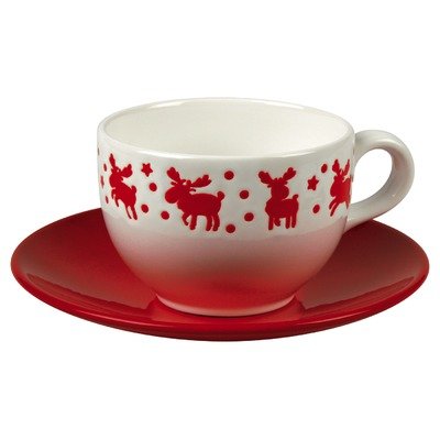 Seasons Willie Jumbotasse Set 500 ml weiss