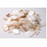 Perlmutt Mosaiksteine natur 10x10mm 200g