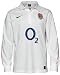 Nike Mens England RFU Long Sleeve Supporters Jersey White/Blue