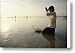 A Kneeling Hindu Balinese Woman Prays Canvas Print / Canvas Art - Artist Justin Guariglia