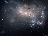 Magellanic Dwarf Irregular Galaxy NGC 4449 in the Constellation Canes Venatici Photographic Poster Print by Stocktrek Images, 24x18