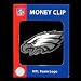 Philadelphia Eagles Large Enameled Pewter Money Clip/Card Holder - NFL Football Fan Shop Sports Team Merchandise