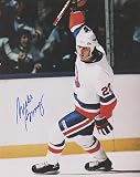 MIKE BOSSY New York Islanders SIGNED 16x20 Photo