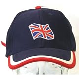 Union Jack Baseball Cap Blue Cap with adjustable strap