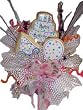 Polka Dot Birthday 3 Cookie Bouquet