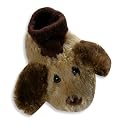 Private Label - Toddler Boys Puppy Slipper, Tan, Brown