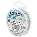 Beadalon 49-Strand Bead Stringing Wire, 0.018-Inch, White, 30-Feet