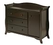 Aspen Combo Dresser In Espresso Finish By Storkcraft Baby Furniture