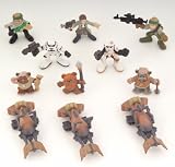 Star Wars Galactic Heroes Speeder Bike Chase - 8 Figure Giftset with Speeder Bikes (Return Of The Jedi)IMAGE