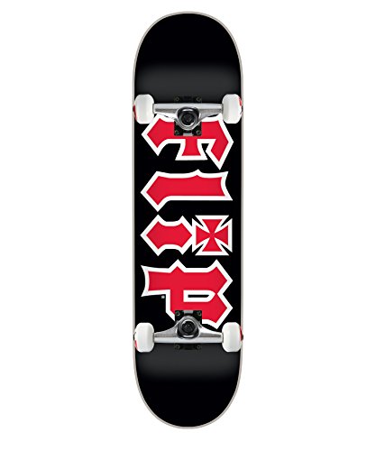 FLIP Skateboard Complete HKD BLACK 7.75" Raw ASSEMBLED