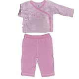 Absorba Fall Girls Infant Long Sleeve Pink/White Stripe Pant Set