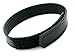 Heart 2 Heart Ajustable Leather Cock Ring, Black