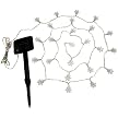 Solar Snowflake String Lights