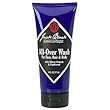 Jack Black All-Over Wash for Face, Hair & Body 6 fl oz (177 ml)