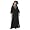 Embroidered Black Caftan (Small Petite)