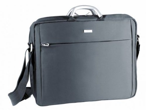 Lexon grosse Aktentasche mit Laptopfach, grau