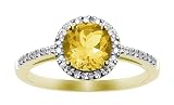 10k Yellow Gold November Birthstone Citrine and Diamond 41vGijtpynL. SL160 10k Yellow Gold November Birthstone Citrine and Diamond