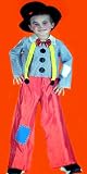 Toddler Hobo the Clown Dress-Up Halloween Costume (Toddler Boys & Girls Size 2T)