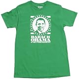 Barack Obama For President T-Shirt (White Print)