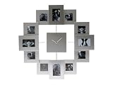 PT HK778 Bilderrahmenuhr Family time Alu